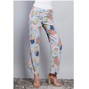 NWT Smythe Floral Pants
